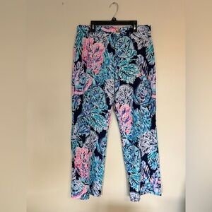 Lilly Pulitzer Pants Size 8 - See Descript Malorie High Rise Party in Paradise